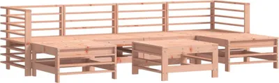 Produktbild von vidaXL 7-tlg. Garten-Lounge-Set Massivholz Douglasie