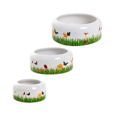 Zdjęcie produktu dla Miska ceramiczna Karlie wiosenna łąka - 250 ml