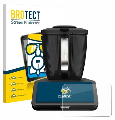 Produktbild von BROTECT Schutzglas für Vorwerk Thermomix TM7 Schutzfolie Panzer Folie Glas Display Schutz klar