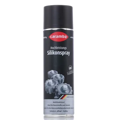 Produktbild von 1x CARAMBA Silikonspray 500ml Dose farblos geruchsarm -30/+200Grad C