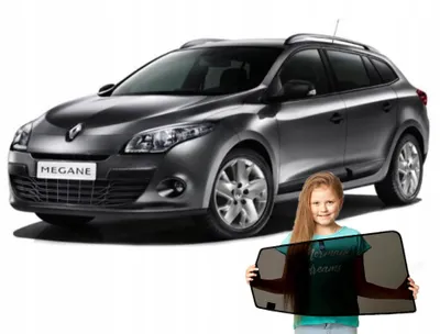 Produktbild von RayStop Sonnenschutz für Renault Megane 3 Kombi Magnetisch