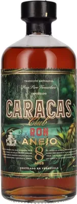 Obrázek produktu pro Caracas Club, rum zralý 8 let, 40,0 %, objem 0,70 litru.