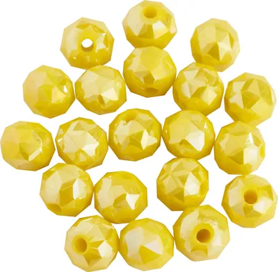Produktbild von PRACHT Glasschliffperle Rund 6 mm 20 Stück Kristallperlen Bastelperlen