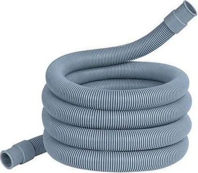 Produktbild von Ablaufschlauch 2,5 m mit Schlauchverbinder und Schlauchklemmen