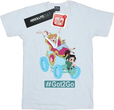 Produktbild von Disney - "Wreck It Ralph" T-Shirt für Damen BI47537 (S) (Weiß)