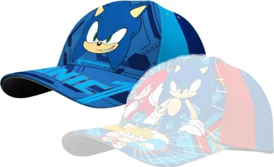 Obrázek produktu pro Bavlněná čepice Sonic - Cool baseballová čepice pro děti 52 Blue