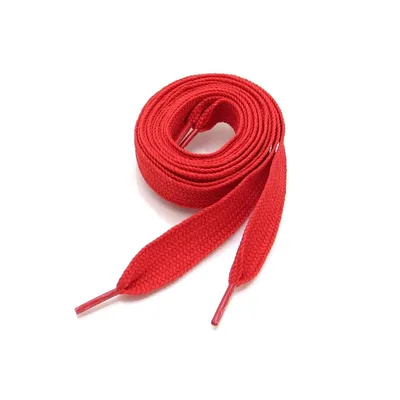 Extra breite Sneaker Schnürsenkel - 20mm - Rot - 140 cm