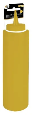 Produktbild von DID Sosenflasche - Senf - gelb - Spenderflasche - 21 cm - Quetschflasche