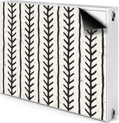 Produktbild von Magnet Verkleidung Abdeckung Heizkörperabdeckung Heizkörperabdeckung 110x60 cm - Muster, in, Herringbone