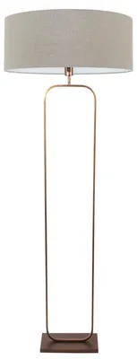 Immagine prodotto di Steinhauer - lampada da terra - Stang - bronzo - lino metallo - lampada d'atmosfera - E27 - 4830BR