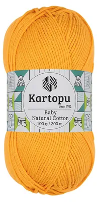 100g Kartopu Baby Natural Cotton sonnengelb