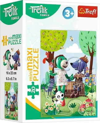 Produktbild von Puzzle 20 miniMaxi Treffle Tag 1 TREFL