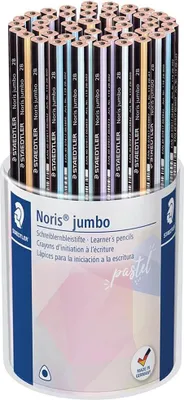 Produktbild von STAEDTLER Bleistift Noris Jumbo Pastell100% 48 Stück