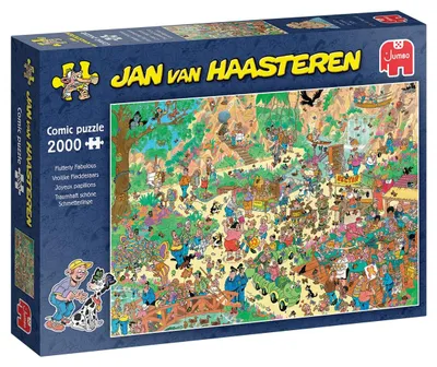 Obrázek produktu pro Puzzle "Vrolijke Fladderaars" se 2000 dílky
