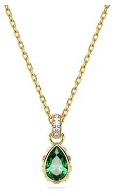 Produktbild von SWAROVSKI Damen Anhänger Tropfenschliff Grün CHROMA 5648751