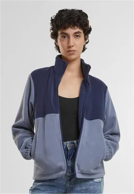 Immagine prodotto di Urban Classics Donna Giacca in doppio pile navy/cloudsky - M