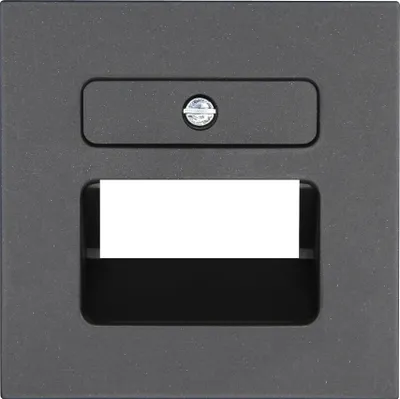 Produktbild von Kopp 371715181, Anthrazit, Kunststoff, Thermoplast, konventionell, Kopp, Matte, IP20