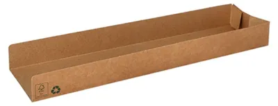 Image de PAPSTAR Plateau à snacks "pur" Dimensions : 285 x 75 x 30 mm
