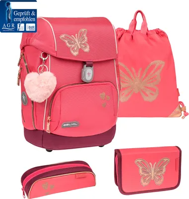 Produktbild von Belmil Premium Comfy Plus Coral Schulra nzen-Set 5-tlg