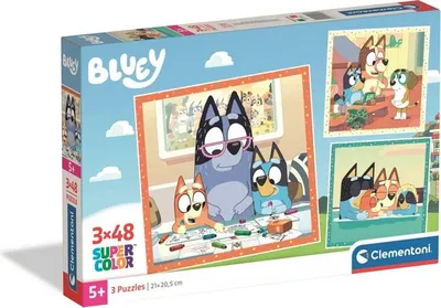 Produktbild von Clementoni Bluey Spielzeug für Jungen und Mädchen im Vorschulalter ab 5 Jahren