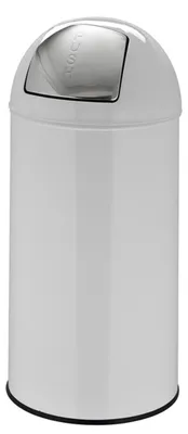 Obrázok produktu pre hjh OFFICE Odpadkový kôš 35 l PUSH 35L Odpadkový kôš Separátor odpadu okrúhly pre kuchyňu, kanceláriu s výklopným vekom 66,0 x 30,0 x 30,0 cm