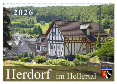 Produktbild von Herdorf im Hellertal (Wandkalender 2027 DIN A2 quer), CALVENDO Monatskalender