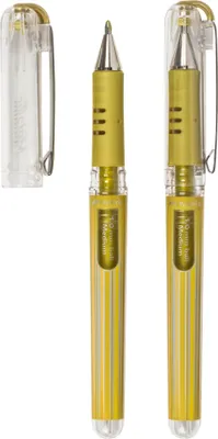 Image de Stylo Pentel HybridGel Grip DX 0,5 mm, doré métallisé et noir