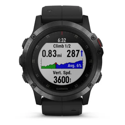 Produktbild von Garmin fēnix 5X Plus, 3,05 cm (1.2"), WLAN, GPS, 96 g