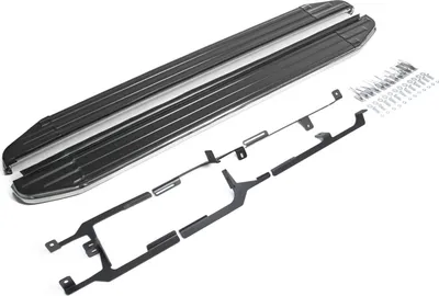 Produktbild von J&J AUTOMOTIVE | Premium Rival Trittbretter, Seitenschweller, Einstiegsleisten mit Abe Passend Für Volkswagen Touareg 2 2010-20180