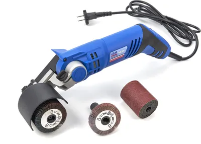 Produktbild von HBM Satiniermaschine - Bürstmaschine mit neigbarem Kopf - 420 Watt