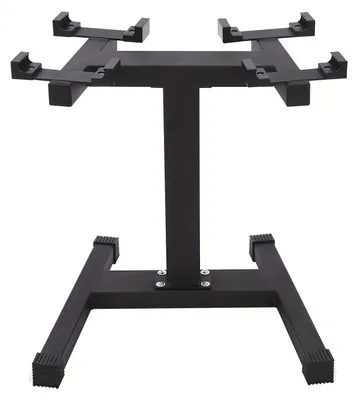 Image de Support pour haltères - Rangement pour poids - Rangement pour haltères - Support pour haltères - Support pour poids - Acier - Capacité de charge jusqu'à 136 kg