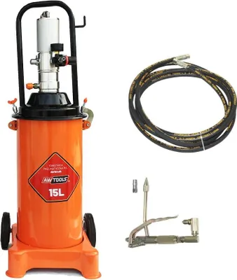 Produktbild von Awtools Pneumatische Fettpresse 15L Behälter