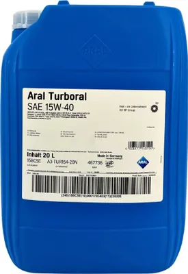 Produktbild von Aral Turboral 15W-40 20 Liter (15BC5E)