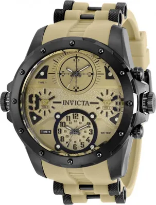 Produktbild von Invicta Coalition Forces 31139 Herrenuhr - Quarzwerk - Edelstahl mit braunem Zifferblatt - 50 mm