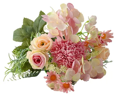 Produktbild von Künstlicher Rosenstrauß (1/5/6 Stück) mit 7 Zweigen, aus Seide, mit grünen Blättern, für Zuhause, Hochzeiten, Partys, Tischdekoration im Innen- und Außenbereich.