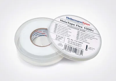 Zdjęcie produktu dla Taśma izolacyjna HellermannTyton Premium z PVC FLEX1000+19x20 WH 710-10607