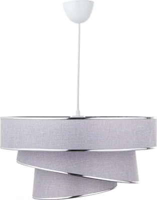 Produktbild von Opviq, Couper - Grey, Silver, Kronleuchter, Grau, Baumwolle, 40 x 40 x 72 cm