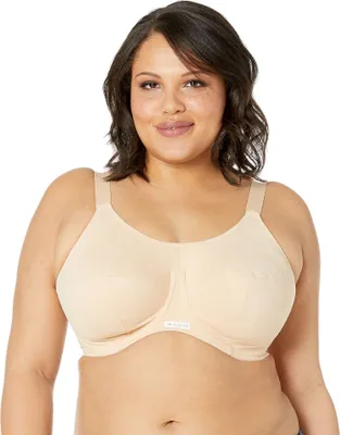 Productafbeelding van Elomi Energise sportbeha voor dames, met beugels, plusmaten - Beige - 95F