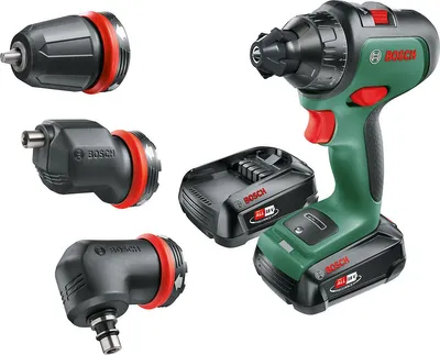 Produktbild von Akku-Bohrschrauber AdvancedDrill 18, mit Aufsätzen (grün/schwarz, 2x Li-Ionen Akku 2,5Ah, Koffer, POWER FOR ALL ALLIANCE)