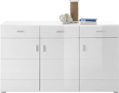 Produktbild von Sideboard >Ella< in Weiß - 150x86x42cm (BxHxT)