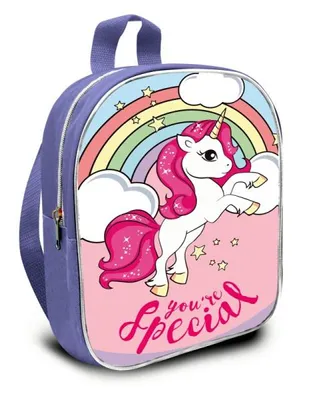 Obrázok produktu pre EUROSWAN Detský batôžtek Jednorožec Polyester, 29 cm