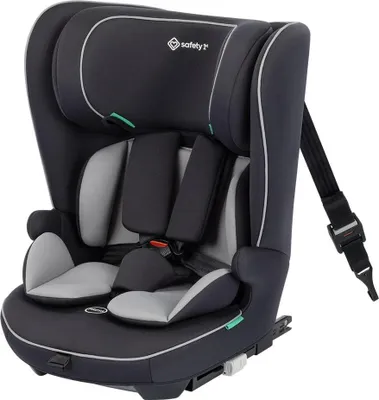 Produktbild von Safety 1st Lunar i-Size, Mitwachsender Kindersitz, 15Monate–12Jahre (76–150cm), ISOFIX Kindersitz Auto, 13 Kopfstützenstufen, Seitenaufprallschutz, Black