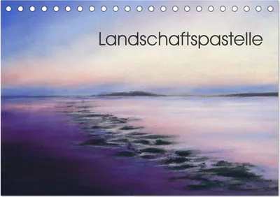 Produktbild von Landschaftspastelle (Tischkalender 2025 DIN A5 quer), CALVENDO Monatskalender