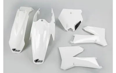 Productafbeelding van UFO kunststof carrosseriekit, 5-delig. Carrosserieset van kunststof voor KTM SX 85cc, bouwjaar 2006 - 2012, kleur: wit, OEM
