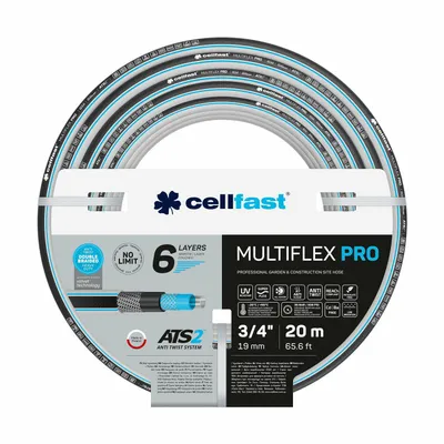 Image de Cellfast Tuyau d'arrosage Multiflex Pro Ats2 3/4" 50M