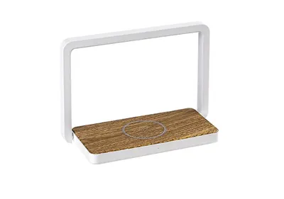 Zdjęcie produktu dla Lampka biurkowa minimalistyczna dąb wbudowany LED 4W Buldus 76005 Rabalux