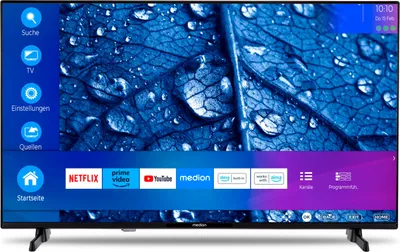 Produktbild von MEDION P14351 (MD 29233) 108 cm (43 Zoll) Full HD Fernseher (Smart-TV, HDR, Netflix, Prime Video, PVR, Bluetooth, Triple Tuner Receiver)