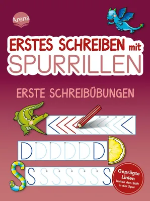 Produktbild von Erstes Schreiben mit Spurrillen. Erste Schreibübungen