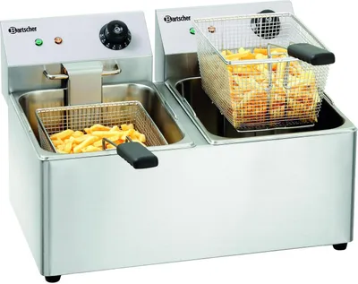 Obrázek produktu pro Fritéza na občerstvení 2 x 8 porcí