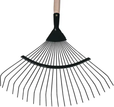 Produktbild von PROREGAL Gartenharkel Metall Rechen, Holzgriff